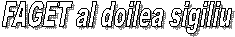 FAGET al doilea sigiliu