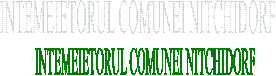 INTEMEIETORUL COMUNEI NITCHIDORF