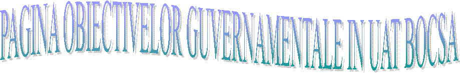 PAGINA OBIECTIVELOR GUVERNAMENTALE IN UAT BOCSA