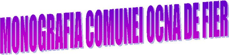MONOGRAFIA COMUNEI OCNA DE FIER