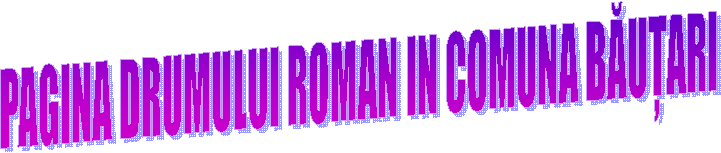 PAGINA DRUMULUI ROMAN IN COMUNA BĂUȚARI