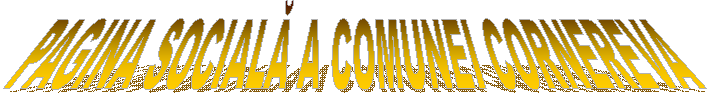 PAGINA SOCIALĂ A COMUNEI CORNEREVA
